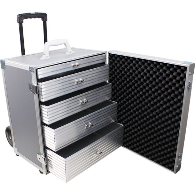 Afbeeldingen van Aluminium transportkoffer - Laden